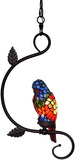 Elegant Tiffany Red Parrot Novelty Pendant Light Elegant Tiffany Red Parrot Novelty Pendant Light