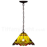 12” Green Jewel Carousel Tiffany Stained Glass Shade Downlight Tiffany Pendant Lights 12” Green Jewel Carousel Tiffany Stained Glass Shade Downlight Tiffany Pendant Lights