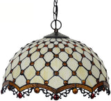 16" Bead Stained Glass Leadlight Tiffany Pendant Light 16" Bead Stained Glass Leadlight Tiffany Pendant Light