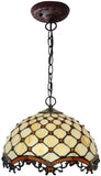 16" Bead Stained Glass Leadlight Tiffany Pendant Light 16" Bead Stained Glass Leadlight Tiffany Pendant Light
