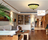 Large  3 lights Bead Tiffany Style  Flush Mount Ceiling Lights Large  3 lights Bead Tiffany Style  Flush Mount Ceiling Lights