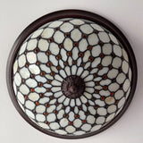 Large  3 lights Bead Tiffany Style  Flush Mount Ceiling Lights Large  3 lights Bead Tiffany Style  Flush Mount Ceiling Lights