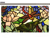 Limited Edition@Huge Tiffany Reproduction Double Lights Traditional Dragonfly Table Lamp Limited Edition@Huge Tiffany Reproduction Double Lights Traditional Dragonfly Table Lamp