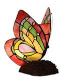 Butterfly  Tiffany Leadlight Stained Glass Art Deco Table Lamp Butterfly  Tiffany Leadlight Stained Glass Art Deco Table Lamp
