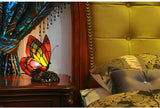 Butterfly  Tiffany Leadlight Stained Glass Art Deco Table Lamp Butterfly  Tiffany Leadlight Stained Glass Art Deco Table Lamp