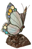 Elegant Green Butterfly  Tiffany Leadlight Stained Glass Art Deco Table Lamp Elegant Green Butterfly  Tiffany Leadlight Stained Glass Art Deco Table Lamp