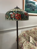 Limited Editon Hugh 20" Flower Style Leadlight Tiffany Floor Lamp Limited Editon Hugh 20" Flower Style Leadlight Tiffany Floor Lamp