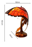 Joanne Tiffany Signature Collection Flying Lady Table Lamp With Bronze Base