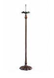 Joanne Tiffany 20" Dragonfly & Lotus Stained Glass Tiffany Floor Lamp