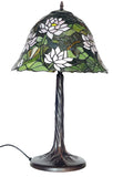 Limited Edition@16" Large Pink Lotus  Tiffany Table Lamp