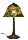 Limited Edition@16" Large Pink Lotus  Tiffany Table Lamp