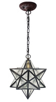 Star Shade Stained Glass Leadlight Tiffany Pendant Light *Limited