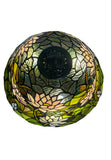Limited Edition@16" Large Pink Lotus  Tiffany Table Lamp