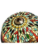 Grand Dragonfly Tiffany Chandelier | Handcrafted Stained Glass Chandelier Pendant light