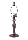 Vintage Style 1 Lights  Metal Vintage Lamp Base  for 12"Tiffany Table Lamp