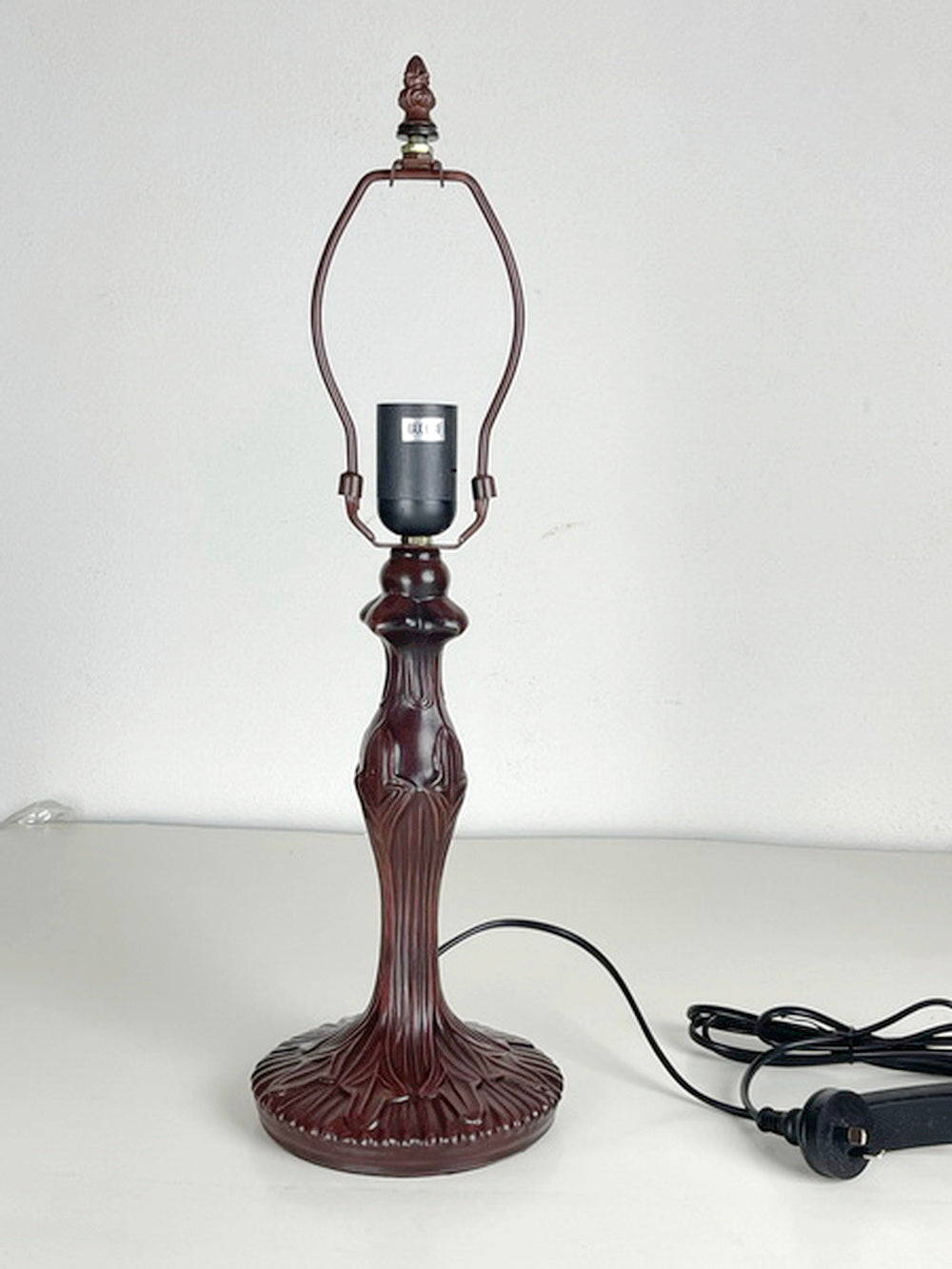 Vintage Style 1 Lights  Metal Vintage Lamp Base  for 12"Tiffany Table Lamp