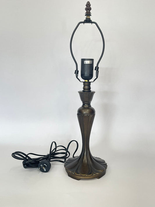 1 Lights Vintage Lamp Base  for 10" -12"Tiffany Lamp Shade