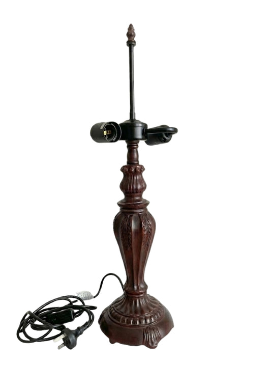 Zinc Alloy Vintage Table Lamp Base – Perfect for 16" Lampshade