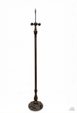 Vintage Style 2-Light Metal Floor Lamp Base  for 16"- 20" wide Tiffany Lamp shade