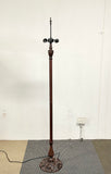 Vintage Style 2-Light Metal Floor Lamp Base  for 16"- 20" wide Tiffany Lamp shade