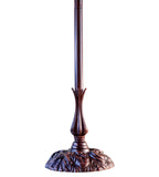 Vintage Style 2-Light Metal Floor Lamp Base  for 16"- 20" wide Tiffany Lamp shade