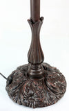 Vintage Style 2-Light Metal Floor Lamp Base  for 16"- 20" wide Tiffany Lamp shade