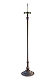 Premium Vintage Style Three-Light Metal Alloy Lamp Base for 18-Inch, 20-Inch and Larger Shades