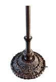 Premium Vintage Style Three-Light Metal Alloy Lamp Base for 18-Inch, 20-Inch and Larger Shades