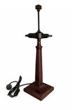 Arts & Crafts Mission Style Table Lamp Base – Perfect for Square Tiffany Shades