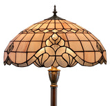 Hugh 20" Vienna Baroque Style Tiffany Floor Lamp