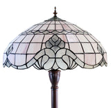 Hugh 20" Vienna Baroque Style Tiffany Floor Lamp