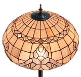 Hugh 20" Vienna Baroque Style Tiffany Floor Lamp
