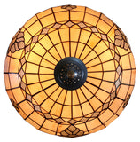 Hugh 20" Vienna Baroque Style Tiffany Floor Lamp