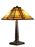 Large Tradional Mission Style Tiffany Table Lamp