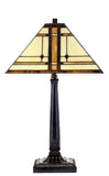 Large Tradional Mission Style Tiffany Table Lamp