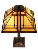 Large Tradional Mission Style Tiffany Table Lamp