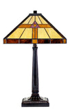 Large Tradional Mission Style Tiffany Table Lamp