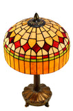 12" Joanne Tiffany Mayor Island Tiffany Bedside Table Lamp