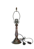 12" Amazing Butterfly Flower Tiffany Tiffany Bedside Lamp