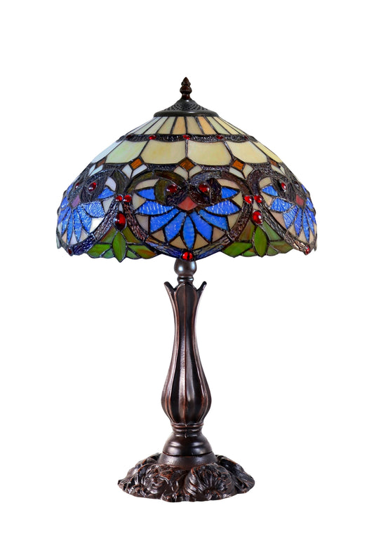 14" Boheme style Style Tiffany Table Lamp