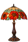 Large 16" Large Sunflower Style Tiffany Table Lamp