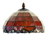 Classical 8"  Amber Tiffany Table Lamp