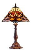 Amazing 12"  Water Lily Style Tiffany Bedside Lamp