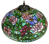 Timeless Collectio@ Large 18 inches Peony Style Tiffany Pendant Light