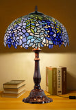 Large 16" Blue Wisteria Tiffany Table Lamp @ Limited Stock only