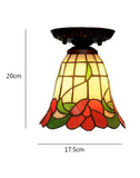 Small Floral Tiffany Style  downlight  Ceiling Lights