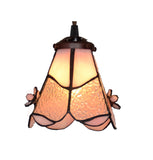 3 light Pink Flower Style Tiffany Stained Glass Pendant Lights