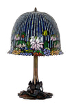 Joanne Tiffany Signature Collection Pond Lily–Inspired Solid Bronze Table Lamp