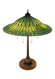 Joanne Tiffany Signature Collection Lotus Pagpda Table Lamp With Bronze Base