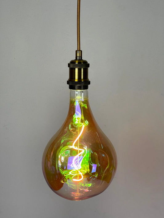 Colorful Oversized Jumbo E27 LED Filament Vintage Globe Warm Light 4W E27